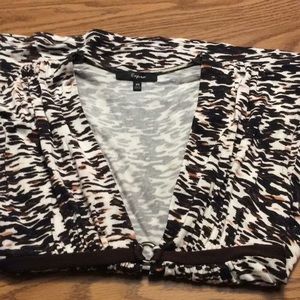Express, XS beautiful animal print top